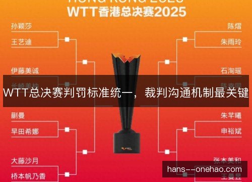 WTT总决赛判罚标准统一,裁判沟通机制最关键 WTT总决赛判罚标准统一,裁判沟通机制最关键